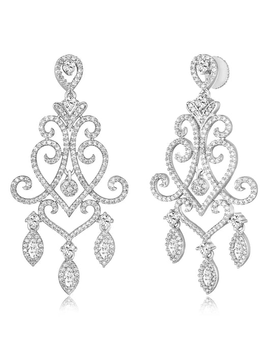 Luxe CZ Studded Filigre – Intricate & Sparkling Designs | Peora