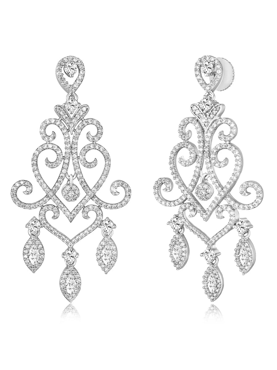 Luxe CZ Studded Filigre – Intricate & Sparkling Designs | Peora