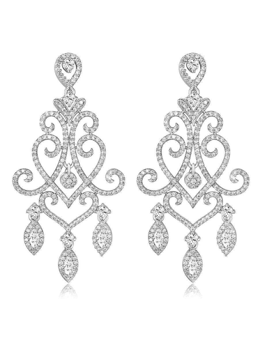 Luxe CZ Studded Filigre – Intricate & Sparkling Designs | Peora