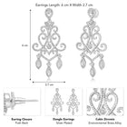 Luxe CZ Studded Filigre – Intricate & Sparkling Designs | Peora