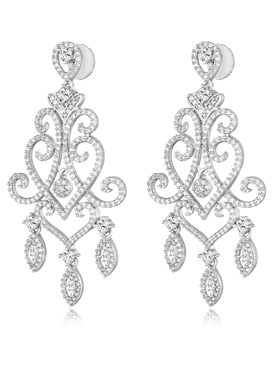 Luxe CZ Studded Filigre – Intricate & Sparkling Designs | Peora