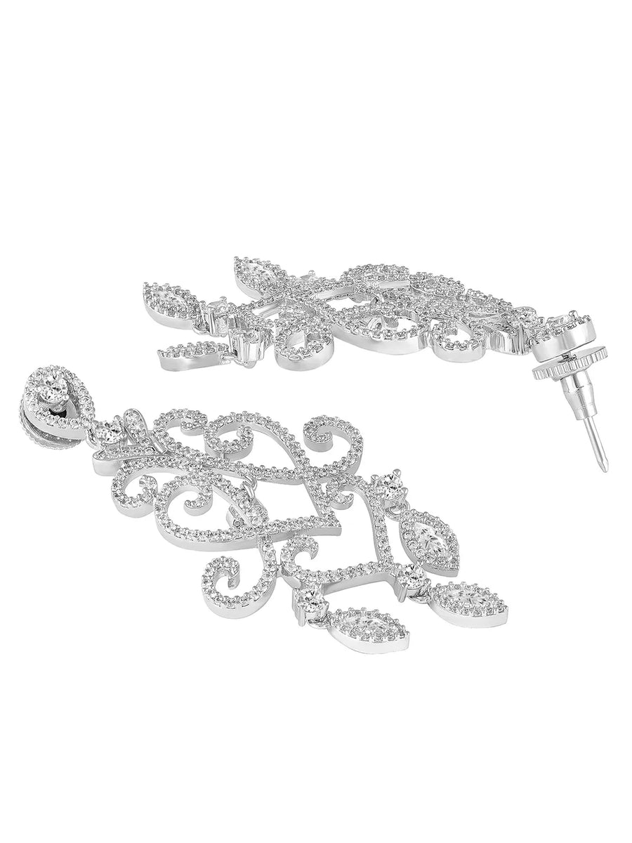 Luxe CZ Studded Filigre – Intricate & Sparkling Designs | Peora