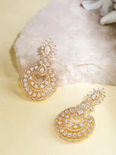 Sparkling CZ Dangle Earrings – Elegant & Eye-Catching | Peora