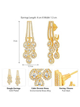 Radiant CZ Crystal – Sparkling & Elegant Jewellery | Peora