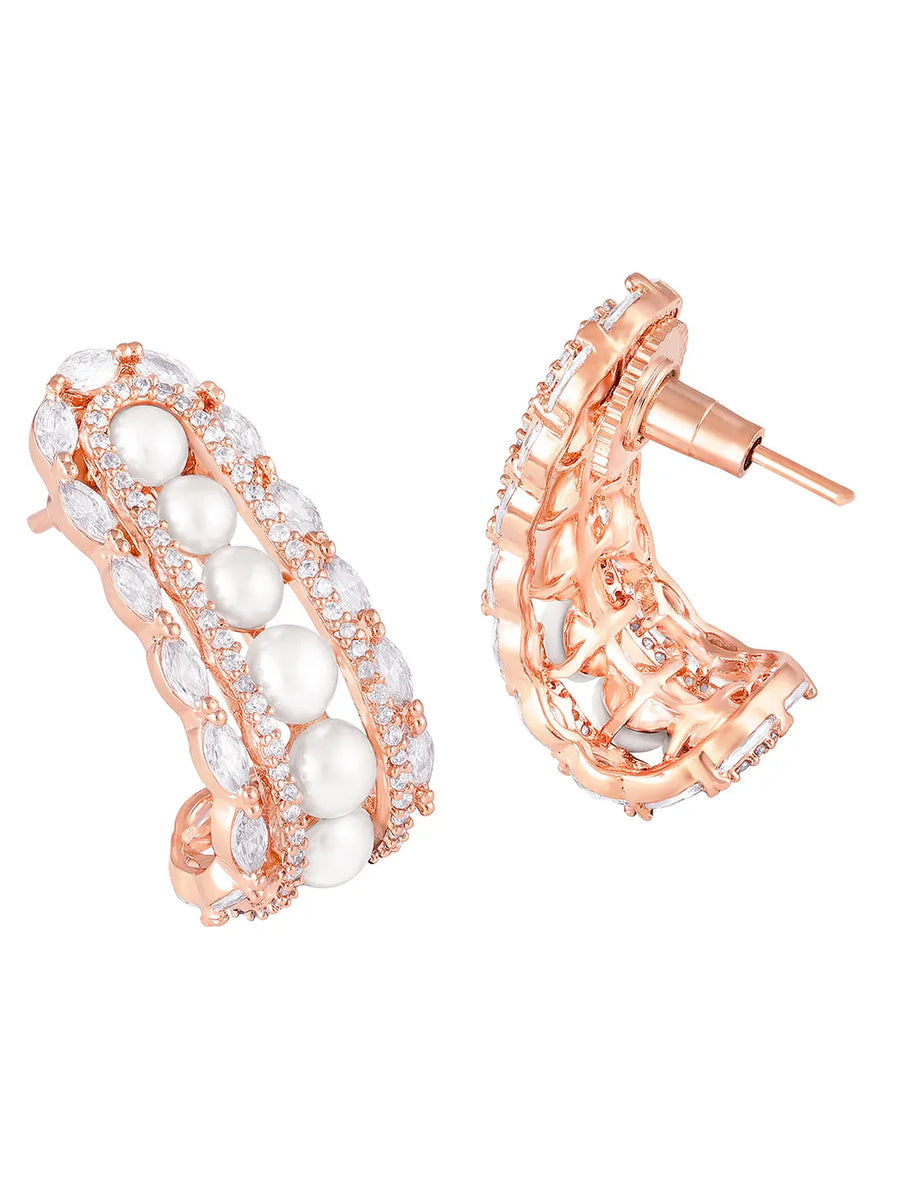 Half Hoops Earrings | Stylish & Modern Designs – Peora

