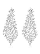 Stylish Stone Studded Dangle Drops – Elegant & Eye-Catching | Peora