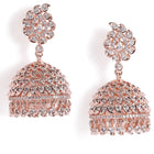 Elegant CZ Jhumki Earrings