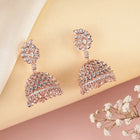 Elegant CZ Jhumki Earrings