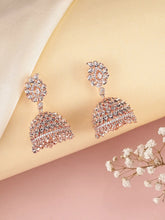 Elegant CZ Jhumki Earrings