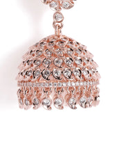 Elegant CZ Jhumki Earrings