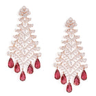Heritage Ruby Cascade Earrings