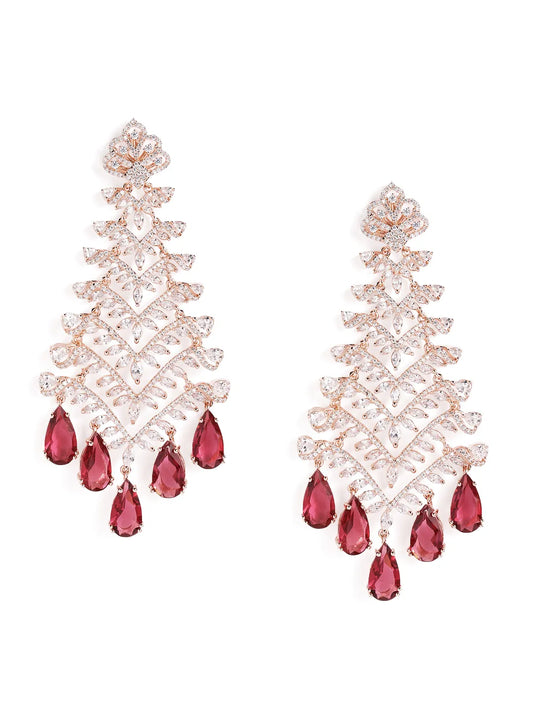 Heritage Ruby Cascade Earrings