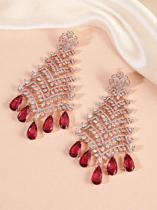 Heritage Ruby Cascade Earrings