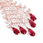 Heritage Ruby Cascade Earrings