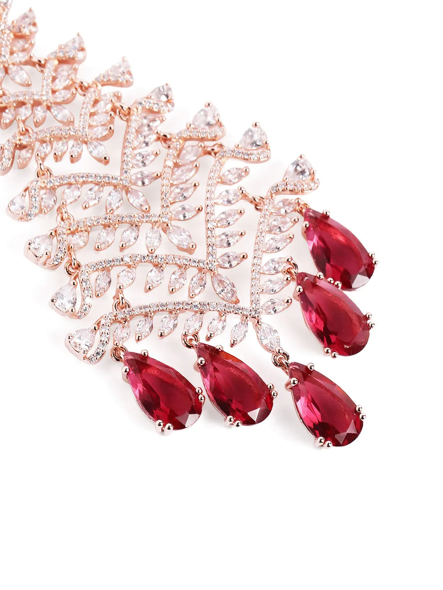 Heritage Ruby Cascade Earrings