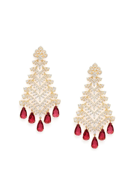 Heritage Ruby Cascade Earrings