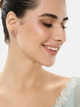 Twilight CZ Micro Teardrop Stud Earrings