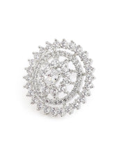 Timeless Spiral Diamond Stud Earrings