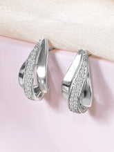 Classic CZ Studded Stud Earrings