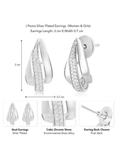 Studded Stud Earrings – Sparkling Everyday Elegance | Peora