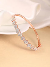 Stylish Flower CZ Studded kada