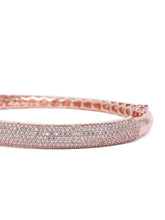 Timeless CZ Studded Minimalist Bracelet - Rose Gold