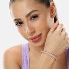 Timeless CZ Studded Minimalist Bracelet - Gold