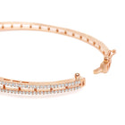 GlimmerAura Studded Kada for Women - Rose Gold