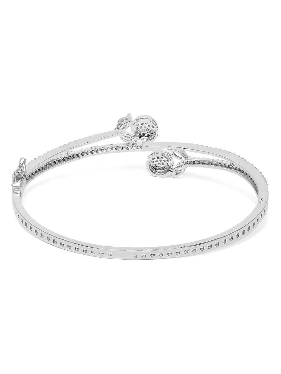 Elegant CZ Studded Kada Bracelet