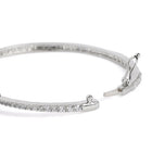 Floral Spark Faux Emerald Grace Bangle