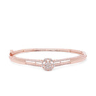 CZ Stone Bracelet for Classic Look - Rose Gold