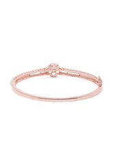 CZ Stone Bracelet for Classic Look - Rose Gold
