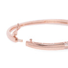 CZ Stone Bracelet for Classic Look - Rose Gold