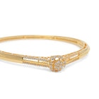 CZ Stone Bracelet for Classic Look - Gold