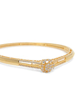 CZ Stone Bracelet for Classic Look - Gold