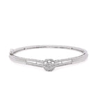 CZ Stone Bracelet for Classic Look - Silver