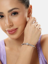 CZ Stone Bracelet for Classic Look - Silver