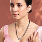 Elegant CZ Mangalsutra Set | Timeless Mangalsutra Designs by Peora

