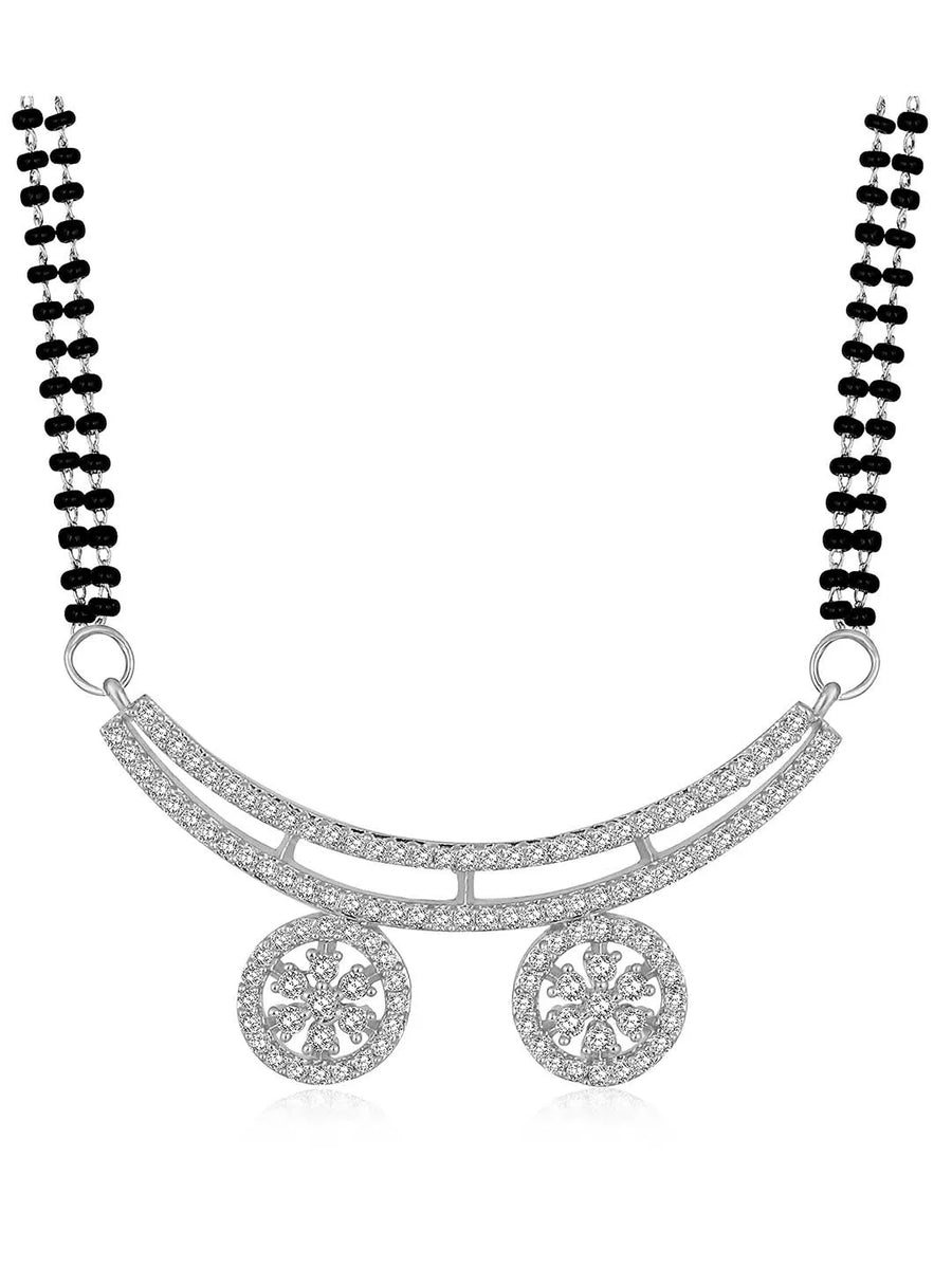 Elegant CZ Mangalsutra Set | Timeless Mangalsutra Designs by Peora

