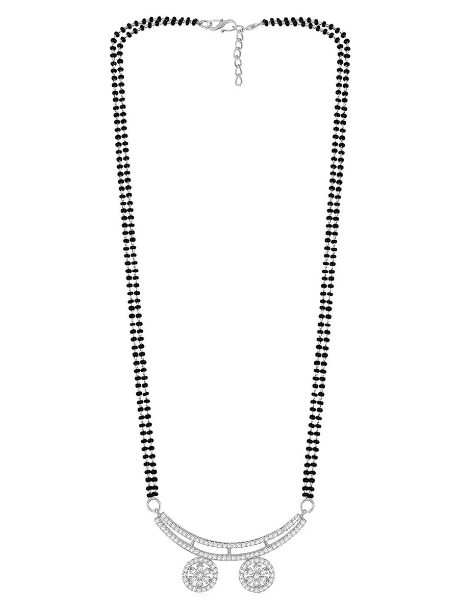 Elegant CZ Mangalsutra Set | Timeless Mangalsutra Designs by Peora

