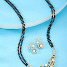 Gilded Sparkle CZ Mangalsutra Set