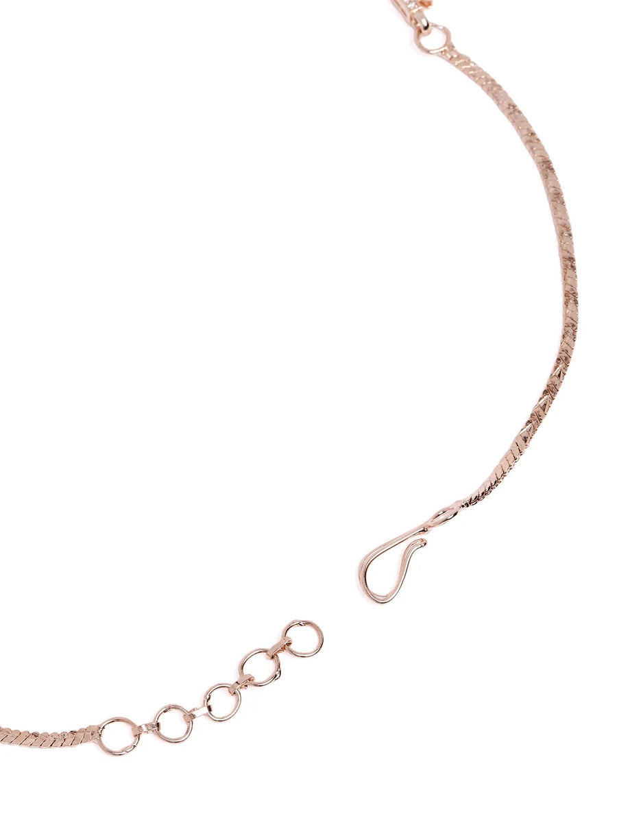 Floral Halo CZ Pearl Necklace Set