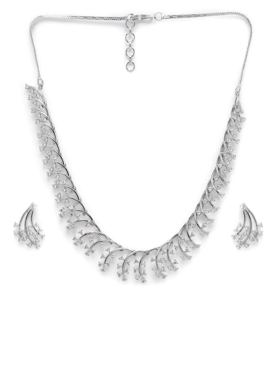 Floral Necklace Set | Stylish Fashion Jewellery by Peora