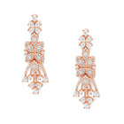 Graceful Evening Wear CZ Necklace Set