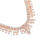 Graceful Evening Wear CZ Necklace Set