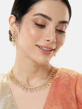 Exquisite CZ Stone Necklace Set