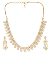 Exquisite CZ Stone Necklace Set