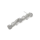 CZ Necklace with Vine Leaf Design