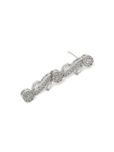 CZ Necklace with Vine Leaf Design