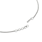 Opulent CZ Round Cluster Necklace Set